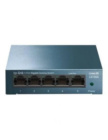 TP-LINK LiteWave LS105G 5-Port 10/100/1000Mbps Metal Gigabit Desktop