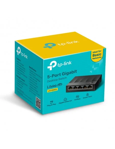 TP-Link LS1005G network switch Unmanaged Gigabit Ethernet (10/100/1000