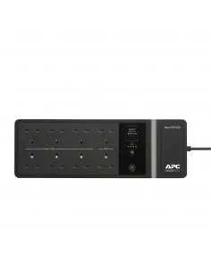 APC Back-UPS, 650VA/400W Floor/Wall Mount, 230V, 8x British BS1363A 2