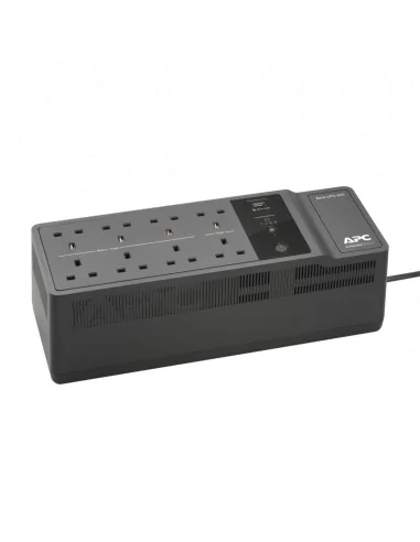 APC Back-UPS, 650VA/400W Floor/Wall Mount, 230V, 8x British BS1363A