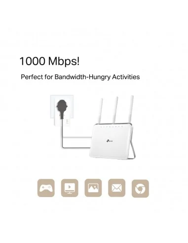 TP-Link AV1000 Gigabit Passthrough Powerline Starter Kit