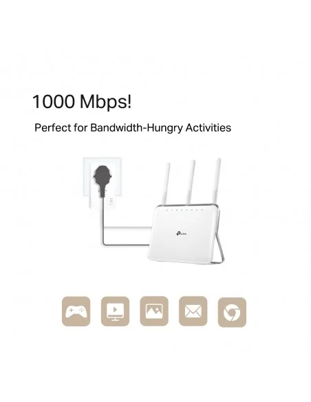 TP-Link AV1000 Gigabit Passthrough Powerline Starter Kit