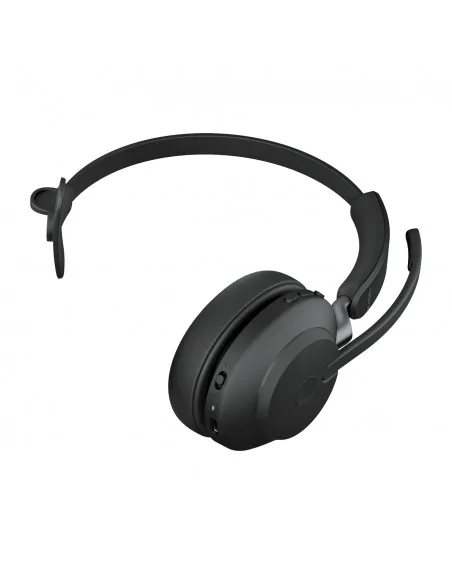 Jabra Evolve2 65 USB-A UC Mono with Charging Stand - Black