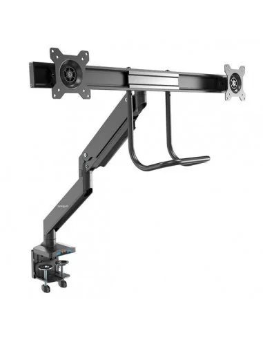 StarTech.com Desk Mount Dual Monitor Arm with USB & Audio - Slim Full