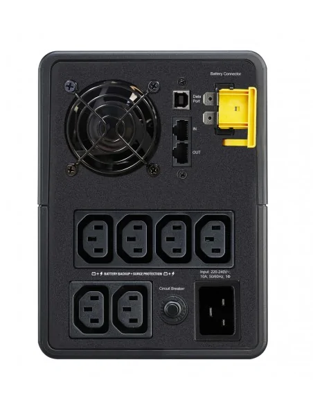 APC Back-UPS, 2200VA, Tower, 230V, 6x IEC C13 outlets, AVR