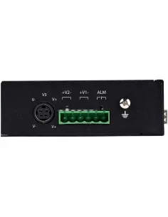 StarTech.com Industrial 6 Port Gigabit Ethernet Switch 4 PoE RJ45 +2 S 2