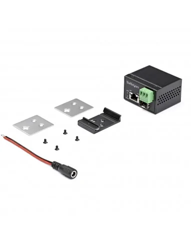 StarTech.com PoE+ Industrial Fiber to Ethernet Media Converter 30W - S