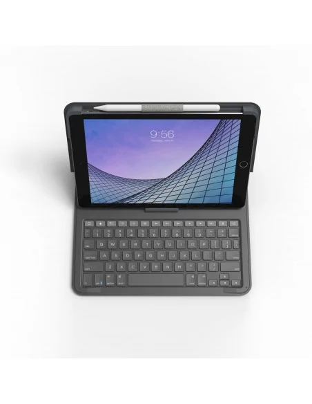 ZAGG Keyboard Messenger Folio 2-Apple-iPad 10.2/10.5-Charcoal-UK