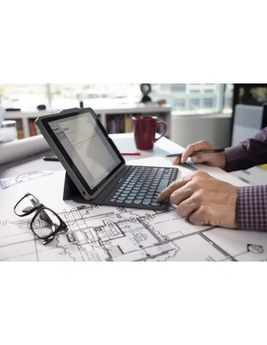 ZAGG Pro Keys Apple iPad 10.2 Black/Grey UK