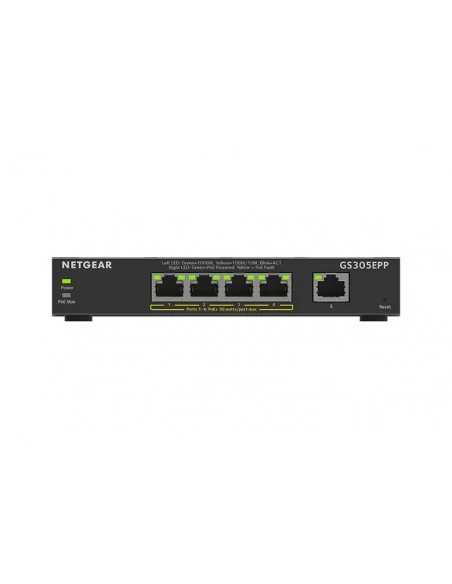 NETGEAR GS305EPP Managed L3 Gigabit Ethernet (10/100/1000) Power over 