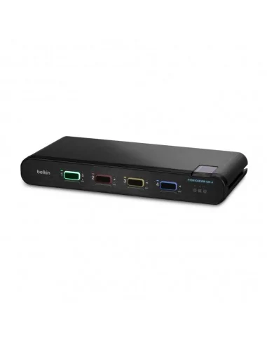 Belkin F1DN104KVM-UN-4 KVM switch Black