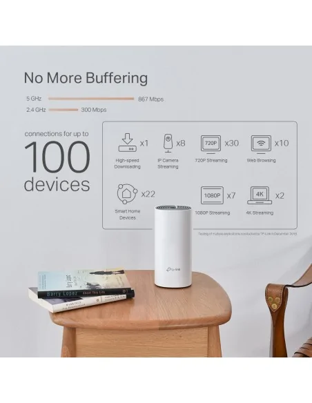 TP-Link AC1200 + AV1000 Whole Home Hybrid Mesh Wi-Fi System, 3-Pack