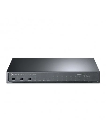 TP-Link 8-Port 10/100Mbps + 3-Port Gigabit Desktop Switch with 8-Port 