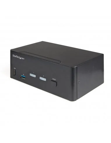 StarTech.com 2 Port Dual Monitor HDMI KVM Switch - 4K 60Hz Ultra HD HD
