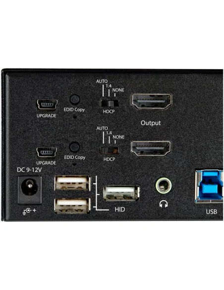 StarTech.com 2 Port Dual Monitor HDMI KVM Switch - 4K 60Hz Ultra HD HD
