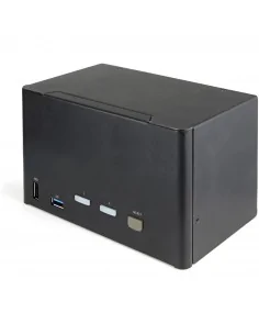 StarTech.com 2 Port Quad Monitor DisplayPort KVM Switch - 4K 60Hz UHD 