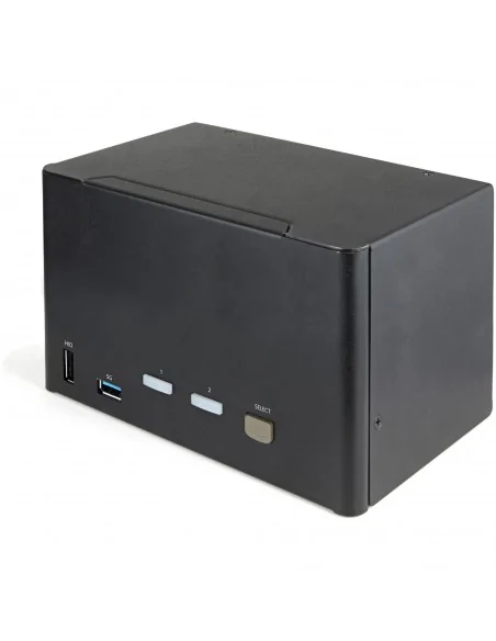 StarTech.com 2 Port Quad Monitor DisplayPort KVM Switch - 4K 60Hz UHD 