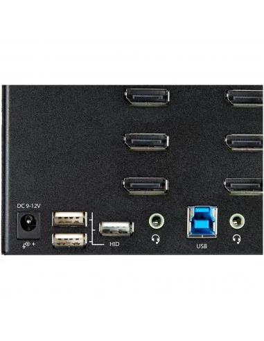 StarTech.com 2 Port Quad Monitor DisplayPort KVM Switch - 4K 60Hz UHD 