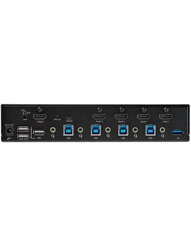StarTech.com 4 Port HDMI KVM Switch - Single Monitor 4K 60Hz Ultra HD 