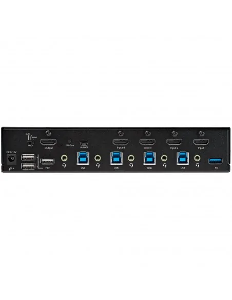 StarTech.com 4 Port HDMI KVM Switch - Single Monitor 4K 60Hz Ultra HD 