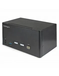 StarTech.com 2 Port Triple Monitor DisplayPort KVM Switch - 4K 60Hz UH