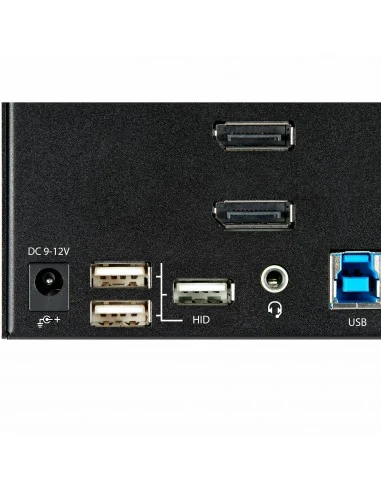 StarTech.com 2 Port Triple Monitor DisplayPort KVM Switch - 4K 60Hz UH