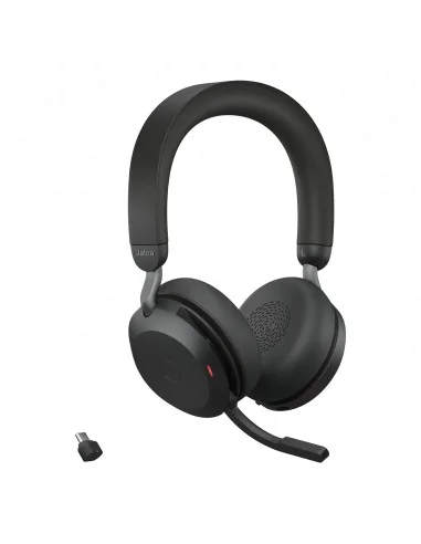 Jabra Evolve2 75 - USB-C UC with Desk Stand - Black