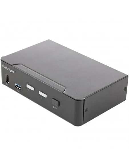 StarTech.com 2 Port HDMI KVM Switch - Single Monitor 4K 60Hz Ultra HD 
