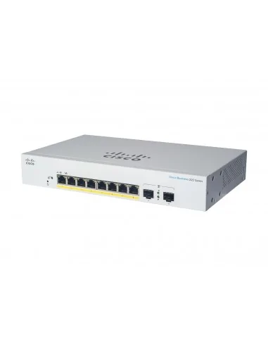 Cisco Business CBS220-8T-E-2G Smart Switch | 8 Port GE | 2x1G Small Fo