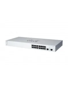Cisco Business CBS220-16P-2G Smart Switch | 16 Port GE | PoE | 2x1G SF