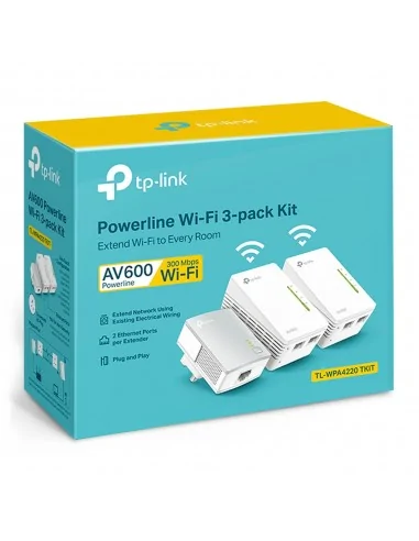 TP-Link Powerline 600 Wi-Fi 3-pack Kit