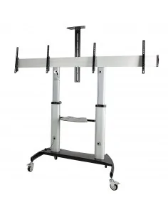 StarTech.com Dual TV Cart for 37-60in VESA TVs up to 110lb/50kg each -