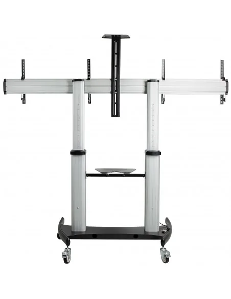 StarTech.com Dual TV Cart for 37-60in VESA TVs up to 110lb/50kg each -