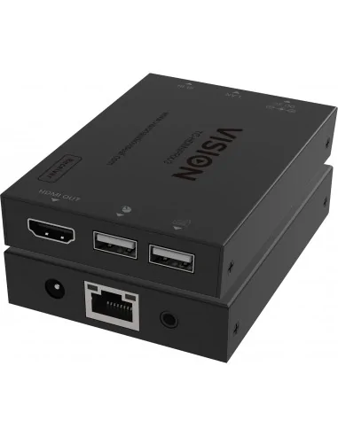 Vision HDMI-over-IP Transmitter AV transmitter Black