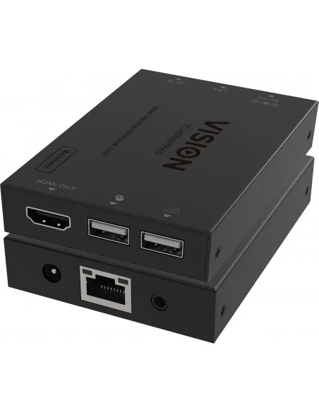 Vision HDMI-over-IP Transmitter AV transmitter Black