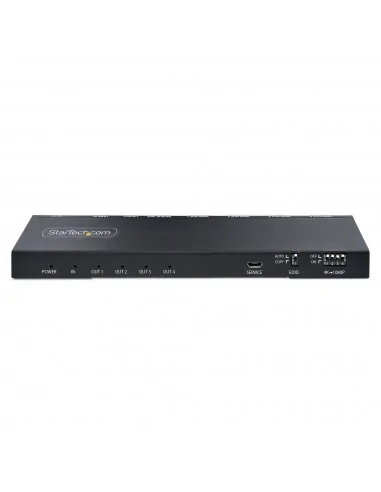 StarTech.com 4-Port HDMI Splitter, 4K 60Hz HDMI 2.0 Video, 4K HDMI Spl
