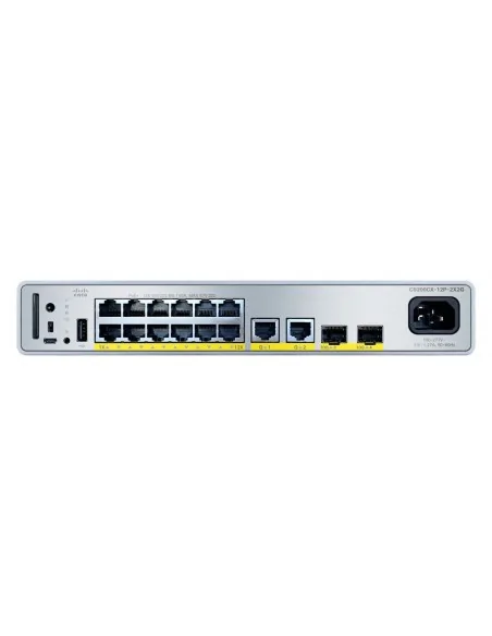 Cisco C9200CX-12P-2X2G-A network switch Managed Gigabit Ethernet (10/1