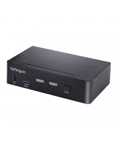 StarTech.com 2-Port USB-C KVM Switch, Single 4K 60Hz DisplayPort Monit