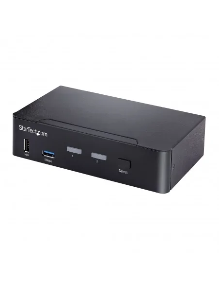 StarTech.com 2-Port USB-C KVM Switch, Single 4K 60Hz DisplayPort Monit