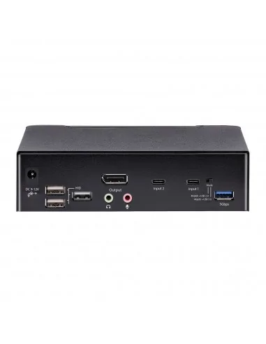 StarTech.com 2-Port USB-C KVM Switch, Single 4K 60Hz DisplayPort Monit