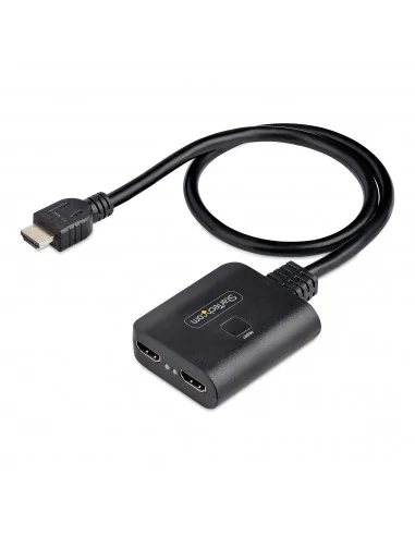 StarTech.com 2-Port HDMI Splitter, 4K 60Hz HDMI 2.0 Video, 4K HDMI Spl