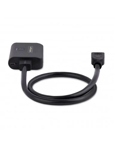 StarTech.com 2-Port HDMI Splitter, 4K 60Hz HDMI 2.0 Video, 4K HDMI Spl