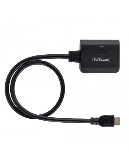 StarTech.com 2-Port HDMI Splitter, 4K 60Hz HDMI 2.0 Video, 4K HDMI Spl
