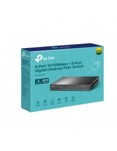 TP-Link 8-Port 10/100Mbps + 3-Port Gigabit Desktop Switch with 8-Port 2