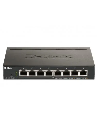 D-Link DGS-1100-08PV2/B network switch Managed L2/L3 Gigabit Ethernet 