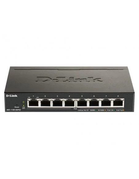 D-Link DGS-1100-08PV2/B network switch Managed L2/L3 Gigabit Ethernet 