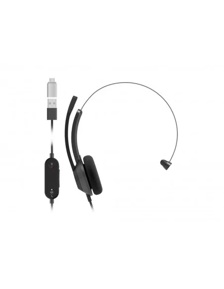 Cisco Headset 321Q USB-C, Wired Single On-Ear Headphones, Microsoft