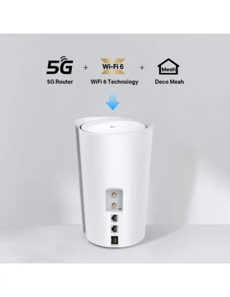 TP-Link 5G AX3000 Whole Home Mesh Wi-Fi 6 Router, Build-In 5G Modem