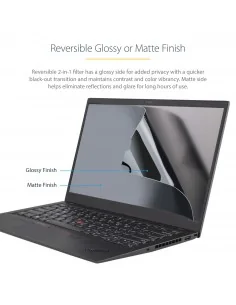StarTech.com 13.3in Laptop Privacy Screen - Anti-Glare Privacy Filter 2