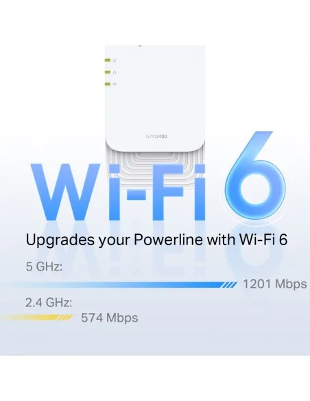 TP-Link G.hn2400 Powerline AX1800 Wi-Fi 6 Kit